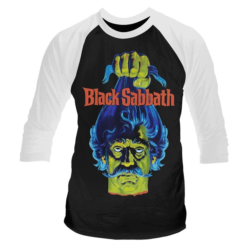 black sabbath baseball shirt