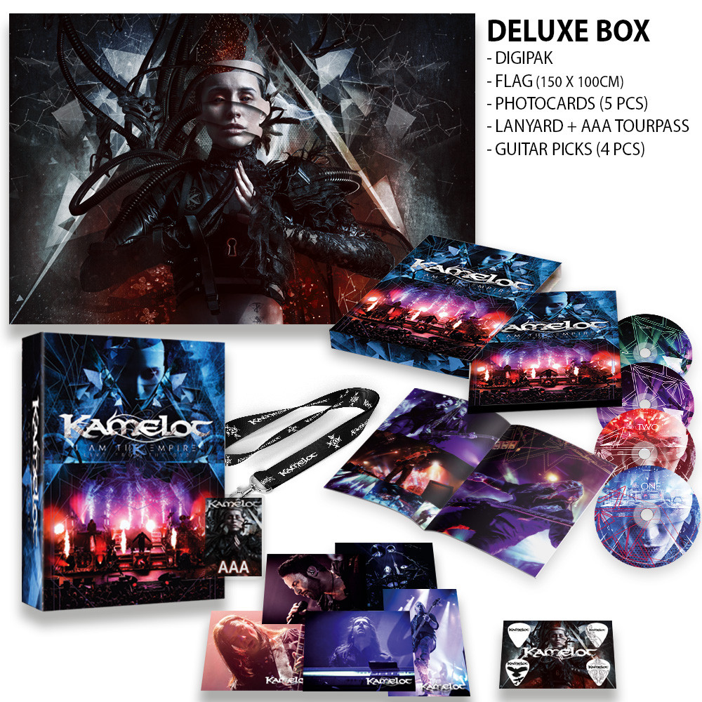 kamelot i am the empire live from the 013 deluxe boxset
