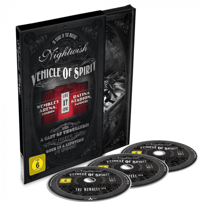 nightwish vehicle of spirit digibook 3 dvd