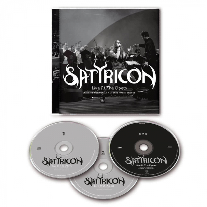 Live At The Opera / Brilliant Box DVD + 2-CD SATYRICON