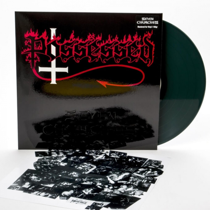 POSSESSED - Seven Churches / BLACK LP