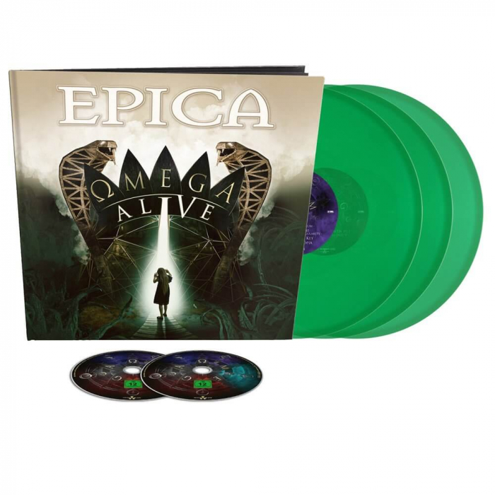 EPICA - Omega Alive - Vinyl Earbook