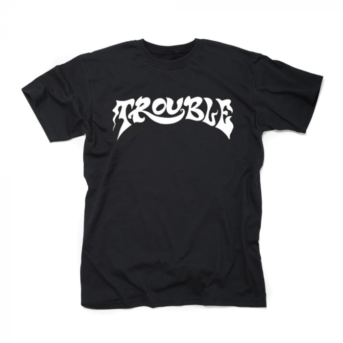 TROUBLE - Logo 2 Black - T-Shirt