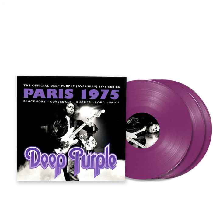 DEEP Paris 1975 PURPLE 3-Vinyl