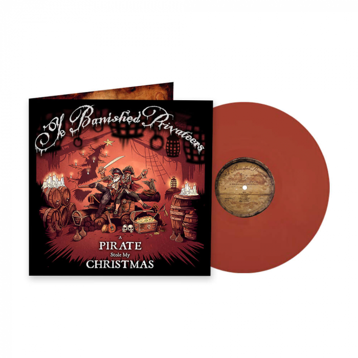 Ye Banished Privateers - A Pirate Stole My Christmas - RED BRICK Vinyl