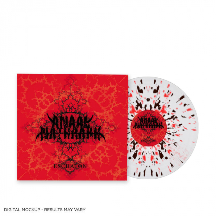 ANAAL NATHRAKH - Eschaton - CLEAR BLACK RED Splatter Vinyl