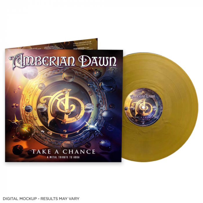 Amberian Dawn Take a Chance - A Metal Tribute to ABBA Gold Vinyl | Rock &  Heavy Metal Empire