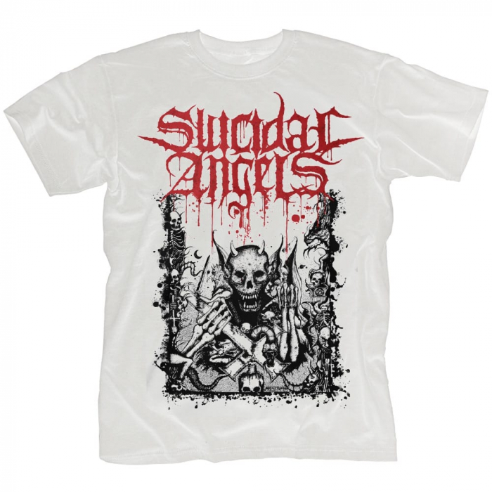 SUICIDAL ANGELS - Welcome To The Nightmare - T-Shirt