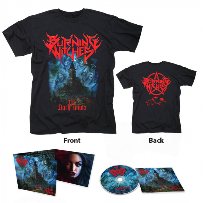 Burning Witches The Dark Tower Digisleeve CD + T- Shirt Bundle | Rock &  Heavy Metal Empire