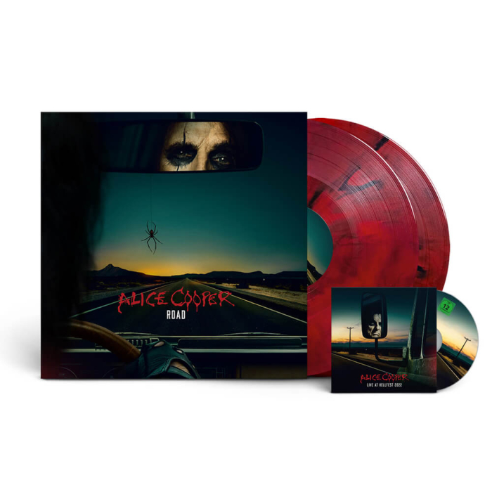 COOPER - Road - RED BLACK Marbled Vinyl