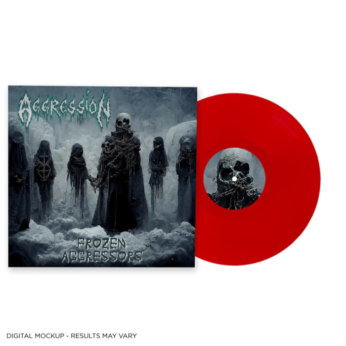AGGRESSION - Frozen Aggressors - RED Vinyl