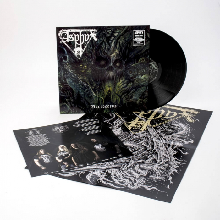 ASPHYX - Necroceros - BLACK Vinyl