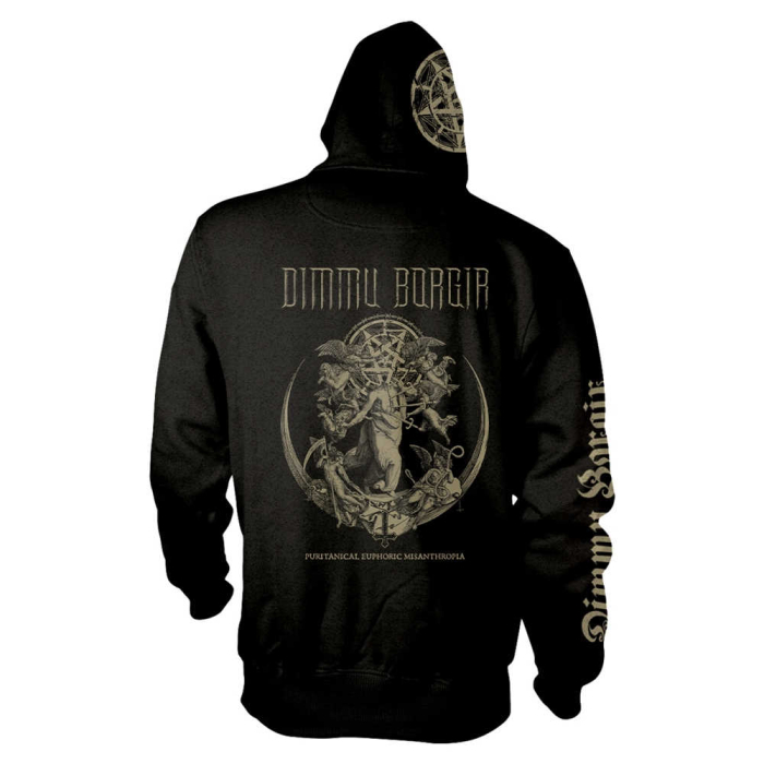 DIMMU BORGIR - Puritanical Euphoric Misanthropia - Zip Hoodie DIMMU BORGIR - Puritanical Euphoric Misanthropia - Zip Hoodie