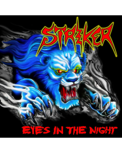 Striker album cover Eyes In The Night and Road Warrior EP