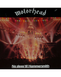 Motörhead album cover No Sleep Til Hammersmith