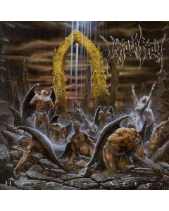 Immolation album cover Here In After