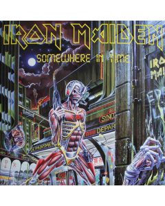 Iron Maiden album cover Somewhere In Time