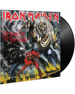 Iron Maiden The Number Of The Beast Black LP
