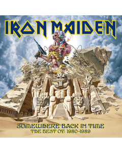Iron Maiden album cover Somewhere Back In Time: The Best Of 1980 - 1989