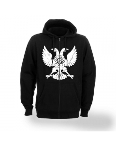 Napalm Records Double Eagle zip hoodie front