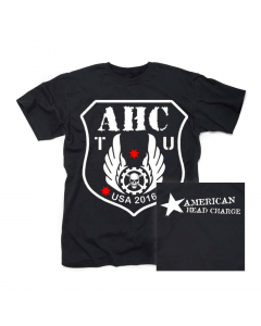 American Head Charge Tango Umbrella T-shirt front and back