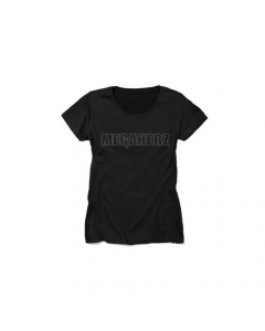 megaherz-strass-logo-girlie-shirt