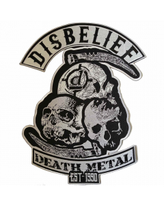 Death Metal Cut Out - Backpatch