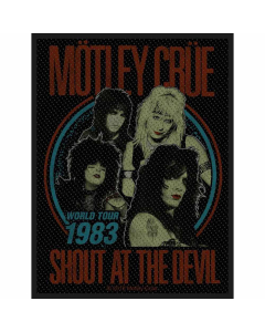 Shout At The Devil Band Picture - Patch