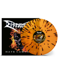 Hate Campaign - ORANGE SCHWARZES Splatter Vinyl