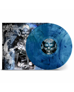 Bondage Goat Zombie - TRANSPARENT BLAU SCHWARZ Marmoriertes Vinyl