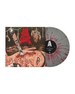 Slave To The Scalpel - SILVER BLOODRED Splatter Vinyl