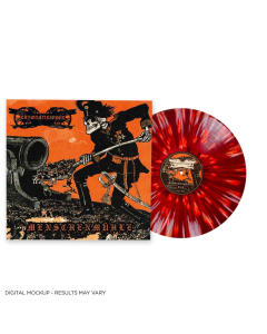 Menschenmühle - RED WHITE Splatter Vinyl