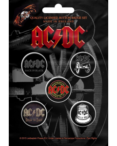 AC/DC - For Those About To Rock / Button Badge Pack