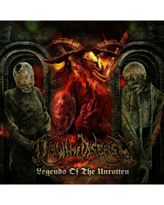 40914 dawn of disease legends of the unrotten 2-cd death metal 