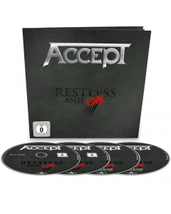Accept Restless And Live Earbook