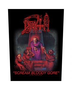 Death Scream Bloody Gore backpatch