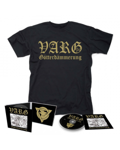 42571-1 varg götterdämmerung t-shirt + digipak ep bundle viking metal