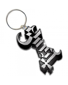 Ghost silver logo key ring