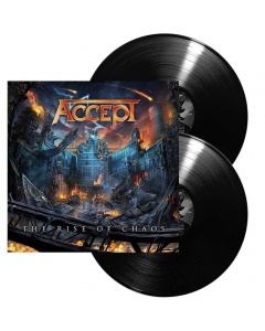 Accept The Rise Of Chaos Black 2 LP