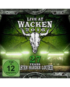 Live At Wacken 2016 - 27 Years Faster Louder Harder / Digipak 2-BLU-RAY + 2-CD