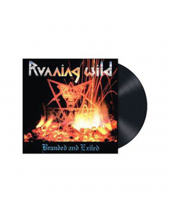 Running Wild Branded And Exiled Black LP