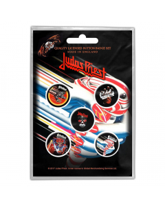 JUDAS PRIEST - Turbo / Button Badge Pack