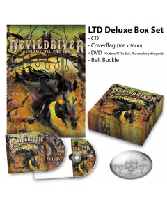 49813 devildriver outlaws 'til the end vol. 1 deluxe box groove metal 