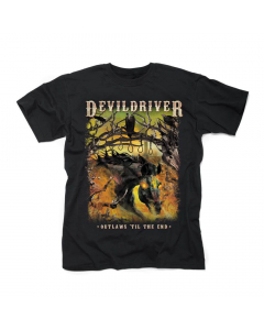 49817 devildriver outlaws 'til the end vol. 1 t-shirt 