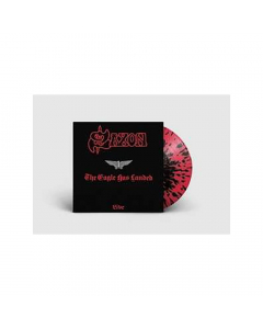 SAXON - The Eagle has Landed (Live) / BLACK/RED Splatter LP