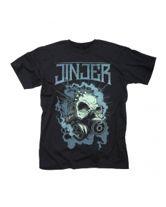53864-1 jinjer gasmask skull t-shirt
