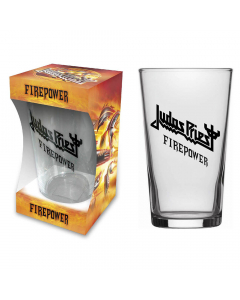 JUDAS PRIEST - Firepower / Beer Glass
