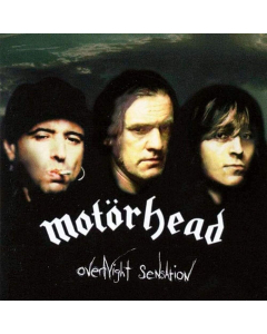 Motörhead album cover Overnight Sensation