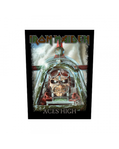 iron maiden aces high backpatch
