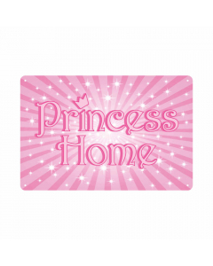 princess home metal sign